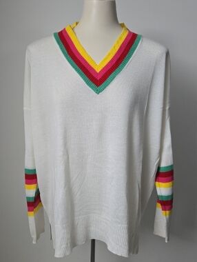 4/$20 ❤️ Oversized Rainbow Sweater (M/L)